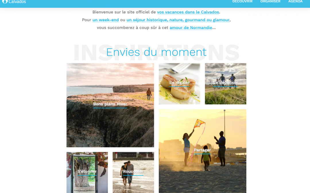 Calvados attractivité : améliorer le trafic de nos sites web et la satisfaction des internautes