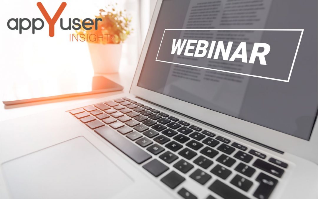 Performance Web : rendez-vous aux prochains webinars appYuser !